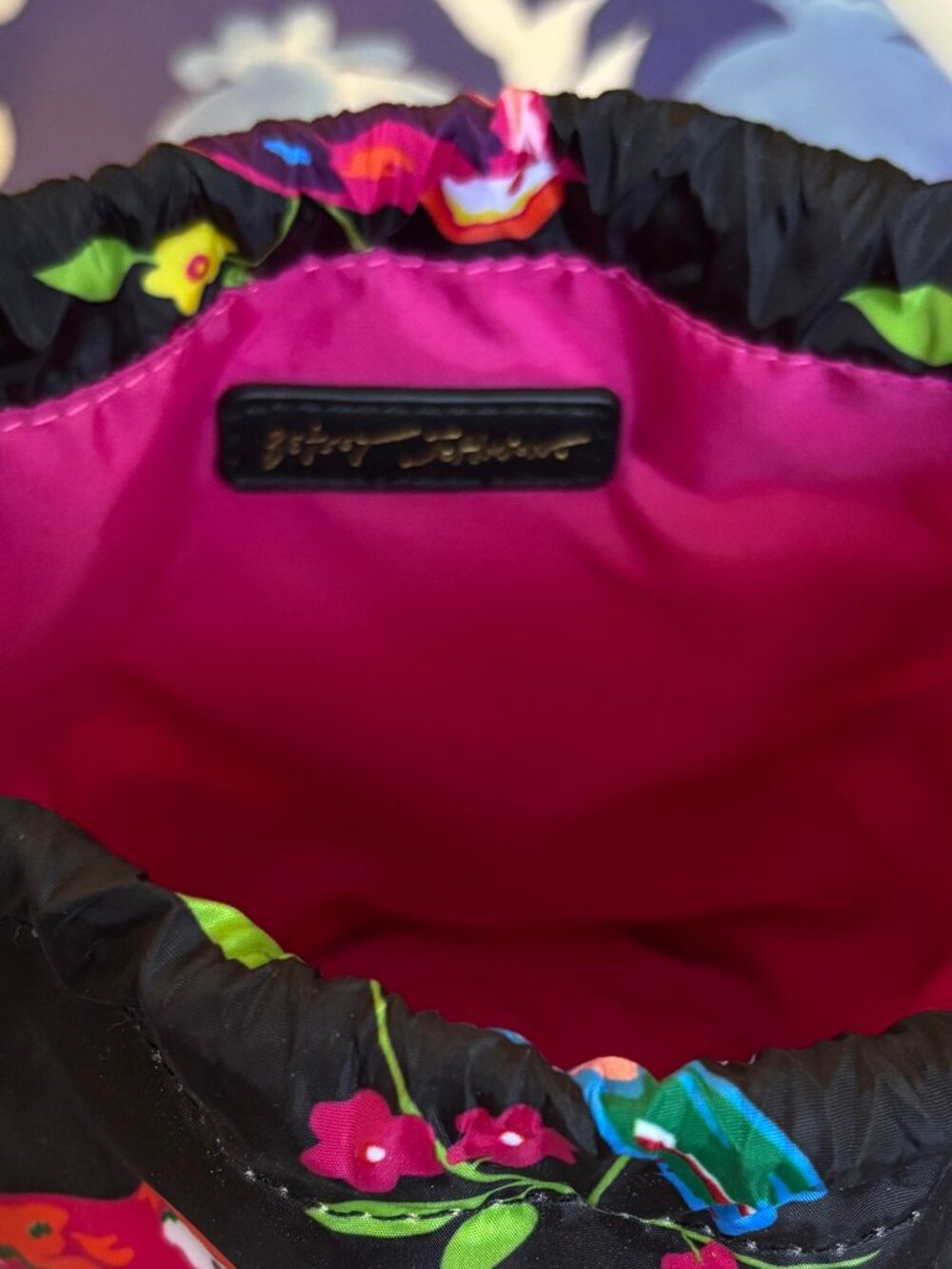 Betsey Johnson "Bird Is the Word" Kitsch Cage Bag w/ Pouch/Tassel/Chain Handle - Picture 12 of 13